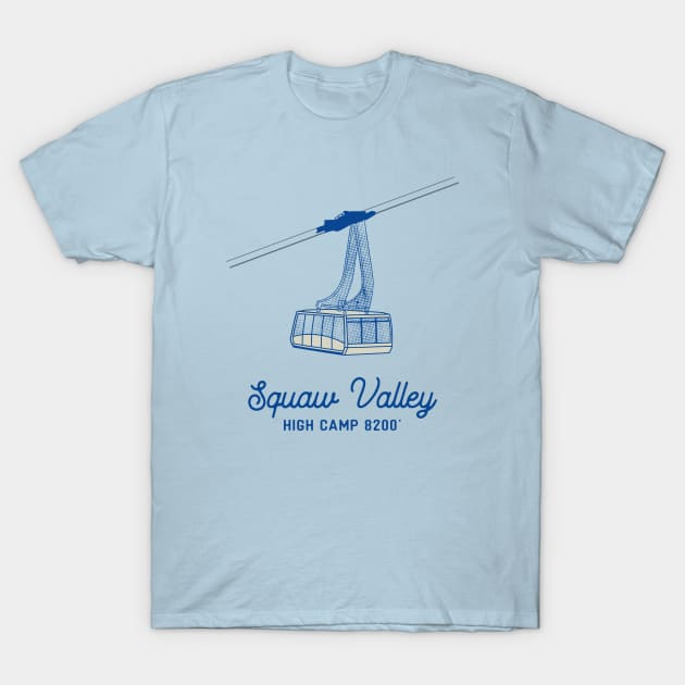 Squaw Valley for Light Shirts T-Shirt by VeryBear